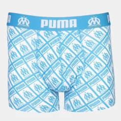 PUMA Boxer OM Homme BLEU Discount