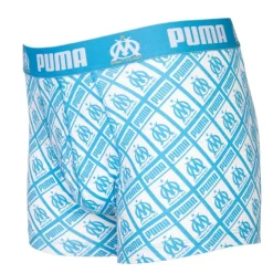 PUMA Boxer OM Homme BLEU Discount