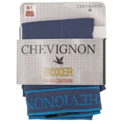 CHEVIGNON Boxer sans couture waren Homme BLEU PETROLE Discount