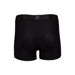 PIERRE CARDIN Boxer uni cotelé en microfibre Homme NOIR Discount