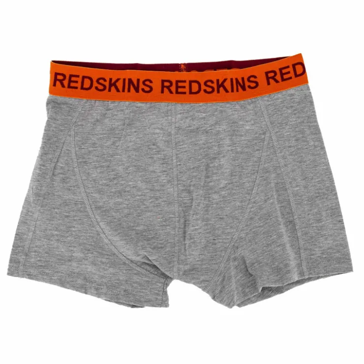 REDSKINS Boxer uni coton stretch Branco Homme GRIS CLAIR Online