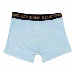 REDSKINS Boxer uni coton stretch Branco Homme BLEU CLAIR