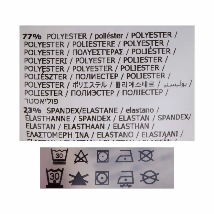 GUESS Brassiere structuré liseré coloré avec fermeture éclair Femme JAUNE New