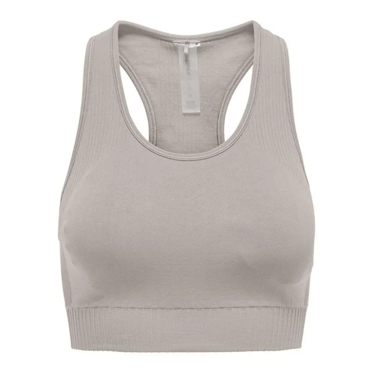 ONLY PLAY Brassière de sport Jiji dos nageur Femme BEIGE Outlet