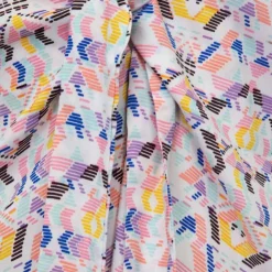 ANTIK BATIK Caraco bretelles beau motif imprimé décolleté noeud Femme MULTICOLORE Best