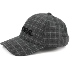 KAPORAL Casquette à carreaux style prince de galles en feutre Homme GRIS Clearance