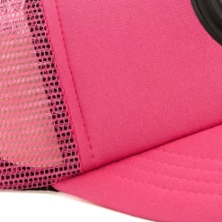 HELVETICA Casquette Aaron logo sous bulle Homme ROSE