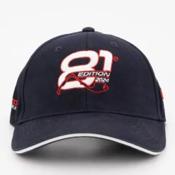 ACM Casquette brodée officiel gp monaco 2024 avec liseré blanc Homme BLEU PETROLE Outlet