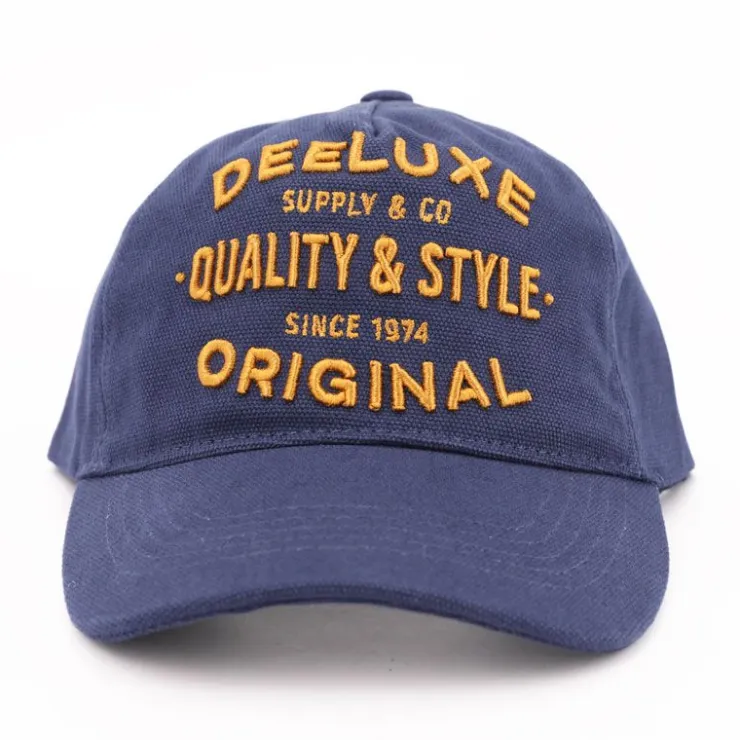 DEELUXE 74 Casquette clifton bleu jean Homme BLEU PETROLE Best