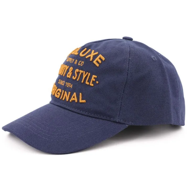 DEELUXE 74 Casquette clifton bleu jean Homme BLEU PETROLE Best