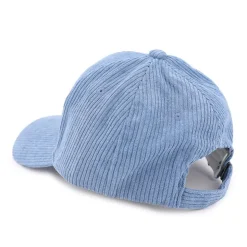 BILL TORNADE Casquette en tissu côtelé avec logo blason Homme BLEU CLAIR Clearance