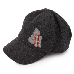 DANIEL HECHTER Casquette feutrée avec logo stylisé fausse fourrure et brodé Enfant GRIS FONCE Discount