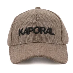 KAPORAL Casquette jayden logo brodé noir Homme MARRON Sale