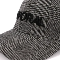 KAPORAL Casquette Prince de Galles feutre jayden Homme NOIR