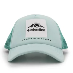 HELVETICA Casquette Trucker Minos Mixte VERT CLAIR Online