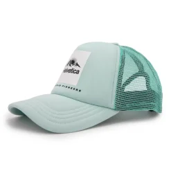 HELVETICA Casquette Trucker Minos Mixte VERT CLAIR Online