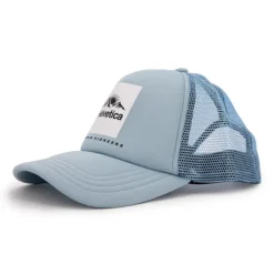 HELVETICA Casquette Trucker Minos Mixte BLEU CLAIR Outlet