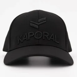 KAPORAL Casquette unie logo brodé ken Homme NOIR Outlet