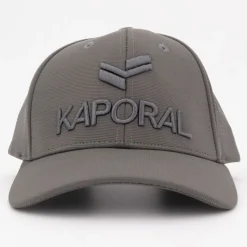 KAPORAL Casquette unie logo brodé ken Homme GRIS Discount