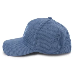 BILL TORNADE Casquette velours cotelé logo brodé Homme BLEU CLAIR Outlet