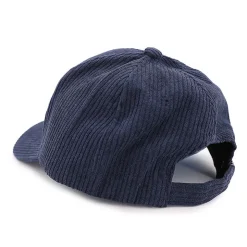 BILL TORNADE Casquette velours cotelé logo brodé Homme BLEU FONCE Clearance