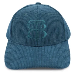 BILL TORNADE Casquette velours cotelé logo brodé Homme BLEU Online