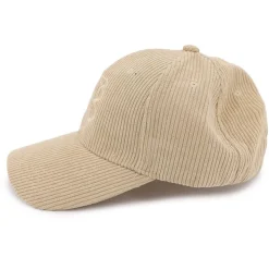 BILL TORNADE Casquette velours cotelé logo brodé Homme BEIGE Sale