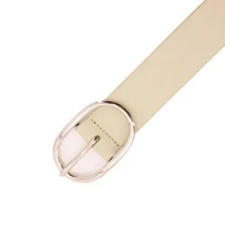 DOCKERS Ceinture cuir colorée boucle doré rose Femme VERT CLAIR Outlet