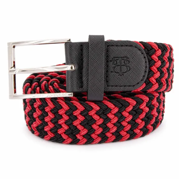 BILL TORNADE Ceinture elasthanne boite 15757 Homme ROUGE Clearance