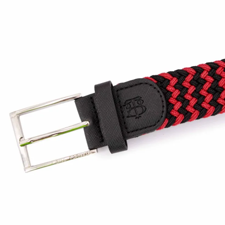 BILL TORNADE Ceinture elasthanne boite 15757 Homme ROUGE Clearance