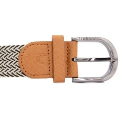 TORRENTE Ceinture elastique Homme MARRON New