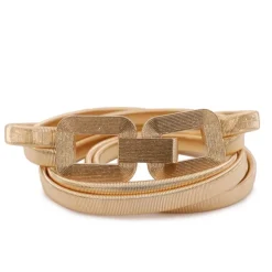 DEELUXE 74 Ceinture fine dée avec crochet Femme OR Hot