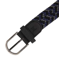 TORRENTE Ceinture tressée en tissu Homme BLEU FONCE New