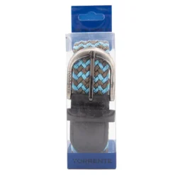 TORRENTE Ceinture tressée en tissu Homme BLEU Outlet
