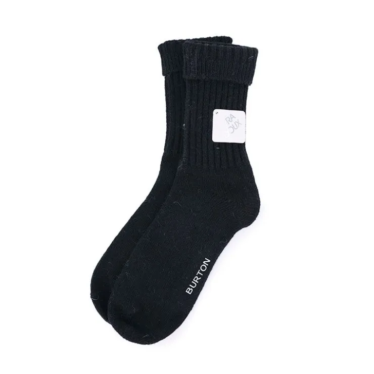 BURTON OF LONDON Chacha paire de chaussettes ultra doux Femme GRIS CLAIR New