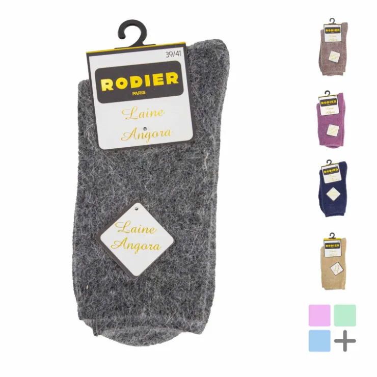 RODIER Chaussette angora cindelle Femme New
