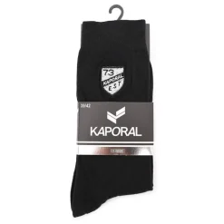 KAPORAL Chaussette avec ecusson Homme NOIR Online