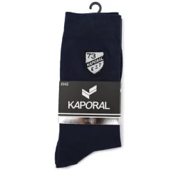 KAPORAL Chaussette avec ecusson Homme BLEU FONCE Hot