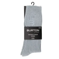 BURTON OF LONDON Chaussette douceur ernesto Homme GRIS CLAIR Hot