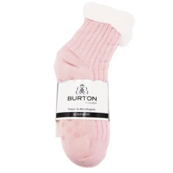 BURTON OF LONDON Chaussette Fourrée Antidérapante Diara 36/38 - 39/41 Femme ROSE Best