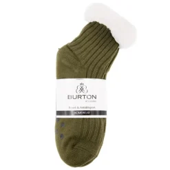 BURTON OF LONDON Chaussette Fourrée Antidérapante Diara 36/38 - 39/41 Femme KAKI Online