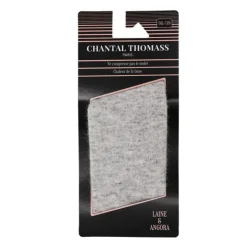 CHANTAL THOMASS Chaussette haute femme leya Femme GRIS CLAIR