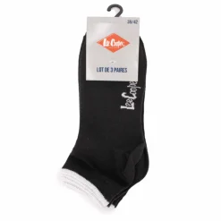 LEE COOPER Chaussette lot x3 nolan Homme NOIR Discount