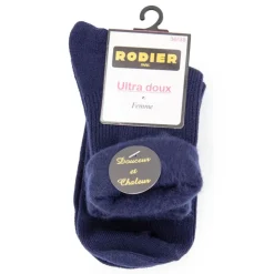 RODIER Chaussette ultra doux a reversFemme BLEU FONCE Outlet