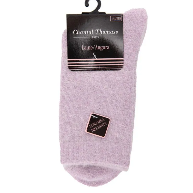 CHANTAL THOMASS Chaussettes Anissa douces & soyeuses Femme VIOLET CLAIR New
