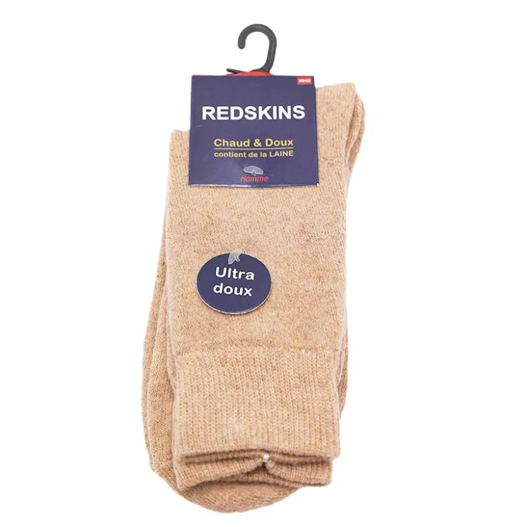 REDSKINS Chaussettes chaud et doux albano Homme BEIGE Outlet