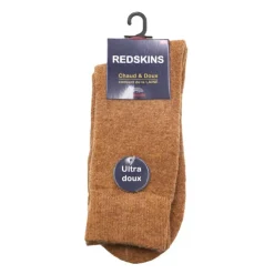 REDSKINS Chaussettes chaud et doux albano Homme MARRON CLAIR