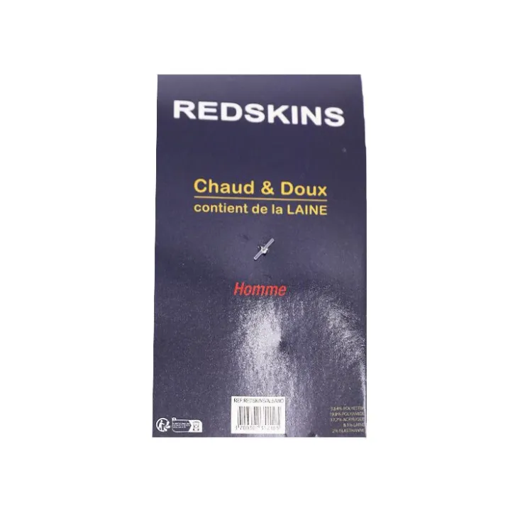 REDSKINS Chaussettes chaud et doux albano Homme GRIS Discount
