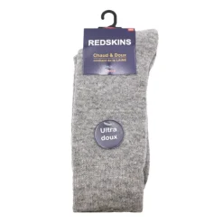 REDSKINS Chaussettes chaud et doux albano Homme GRIS CLAIR Discount