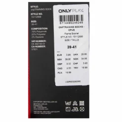 ONLY PLAY Chaussettes de sport Femme ROUGE Discount